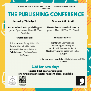 Advertising flyer for conference