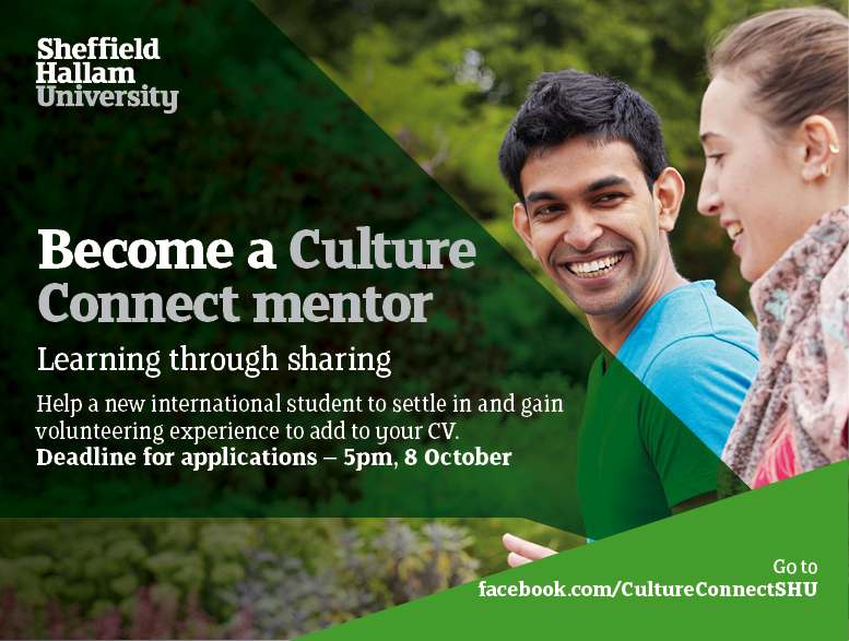 Recruiting for mentors for Culture Connect