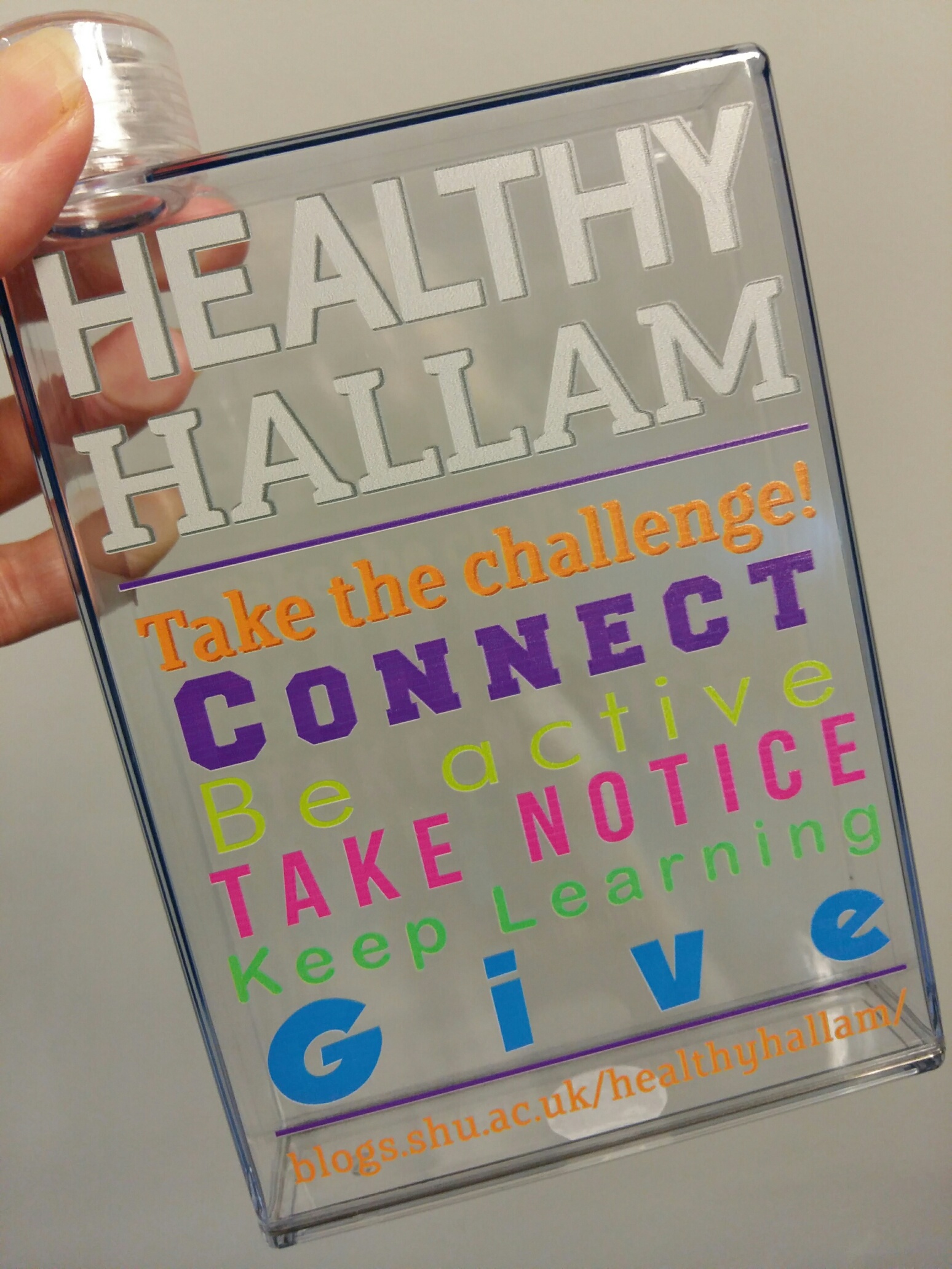 Take the Healthy Hallam challenge!