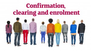 Confirmation, clearing and enrolment