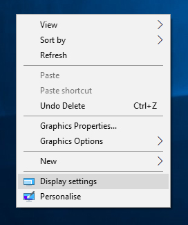 Right click and go to display settings to set up your screens