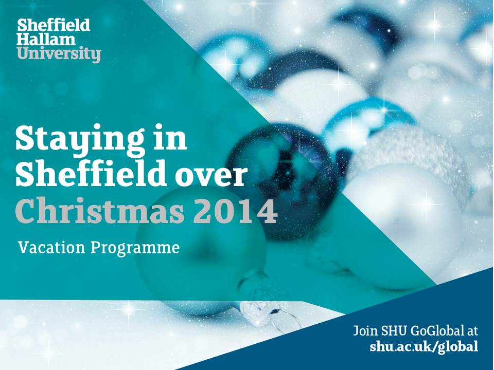 staying in sheffield at xmas