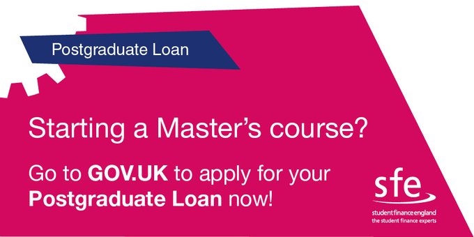 Starting a Master’s course? Apply for your Postgraduate Loan now