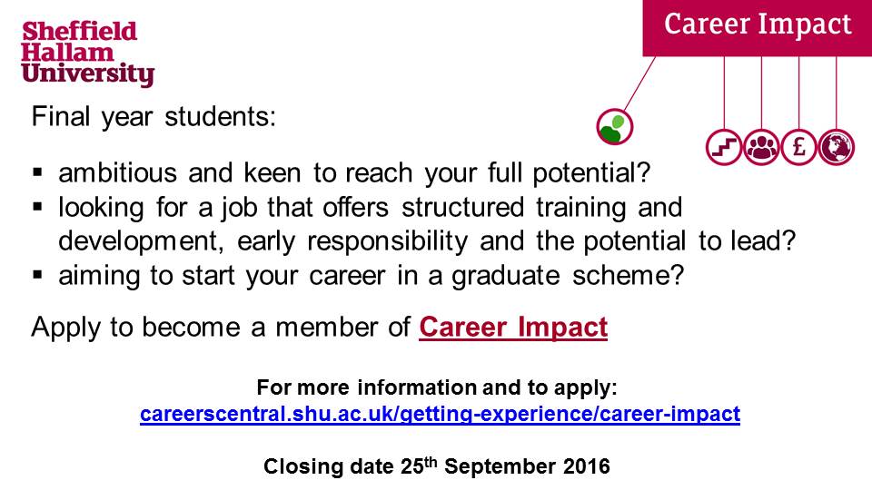 Aiming to start your career in a graduate scheme? Find out more about Career Impact