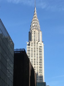 The Chrysler Building, NYC.