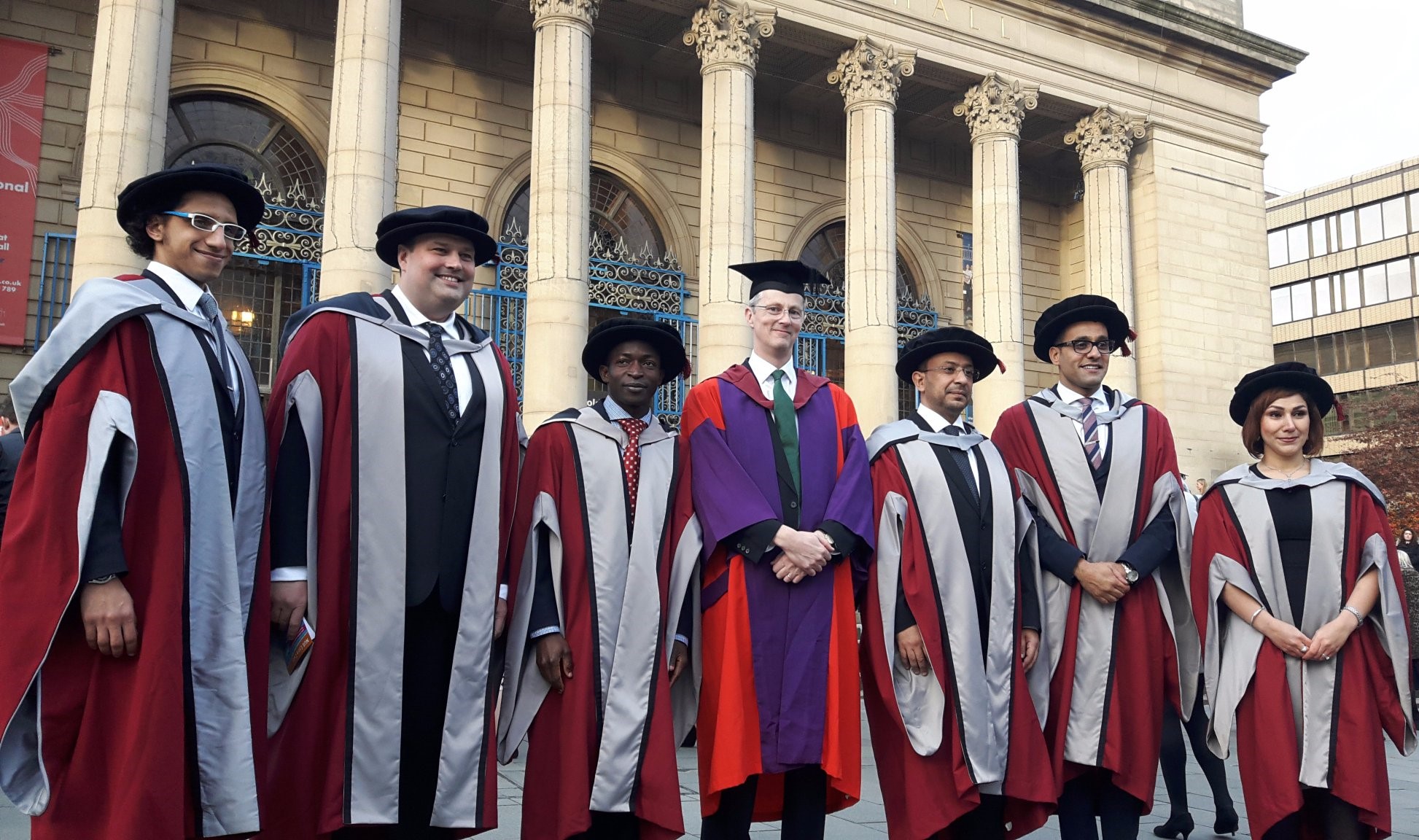 University of Sheffield Doctoral Tudor Bonnet – Graduation UK