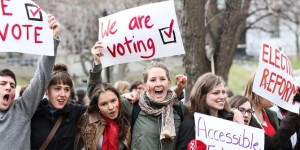 The youth vote is thought to have been strikingly high (Photo by Adam Scotti / CC-BY-2.0. Available at: https://www.flickr.com/photos/adamscotti/5620336532)